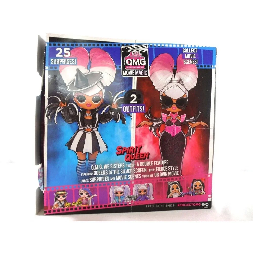 LOL Surprise Omg Movie Magic‎ Spirit Queen Fashion Doll with Surprises Open Box